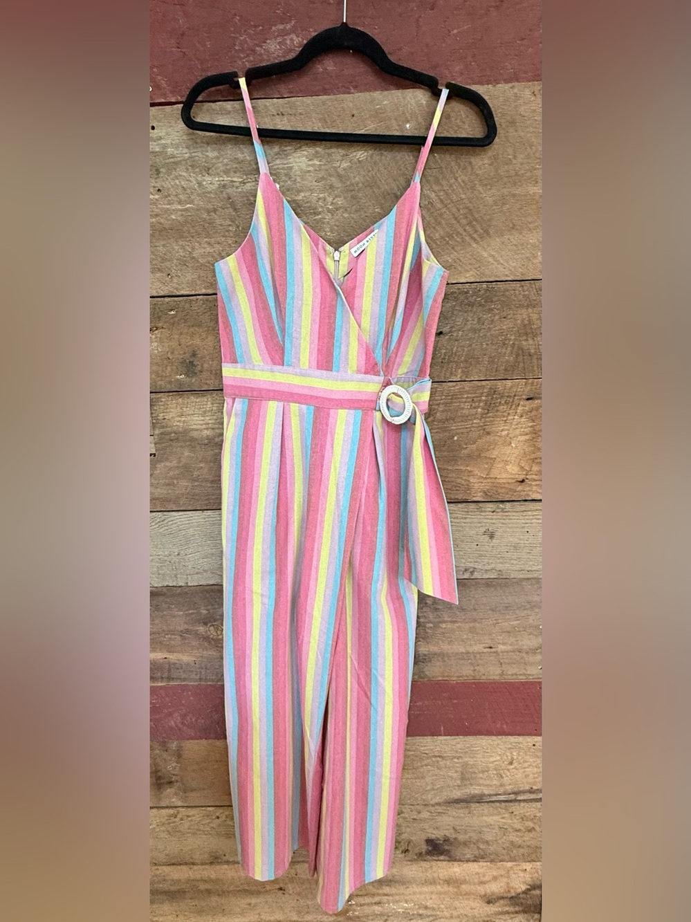 Striped Pastel Jumpsuit